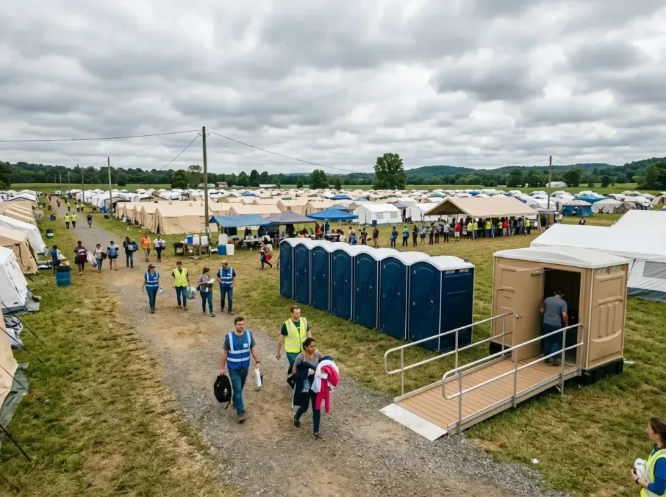 disaster-relief-camp-restrooms-010 — frequently asked questions, Dumpster & Portable Bathrooms Rental in Lakeland North, WA